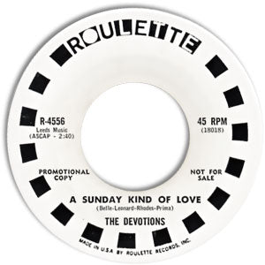 A Sunday Kind Of Love/ Tears From A Broken Heart