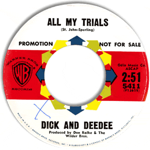 All My Trials/ Don't Think Twice, It's All Right