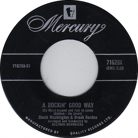 A Rockin' Good Way (To Mess Around And Fall In Love)/ I Believe
