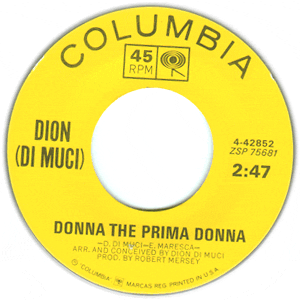 Donna The Prima Donna/ You're Mine
