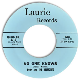 No One Knows/ I Can't Go On (Rosalie)