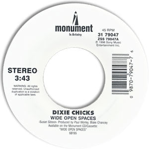 There's Your Trouble/ Wide Open Spaces