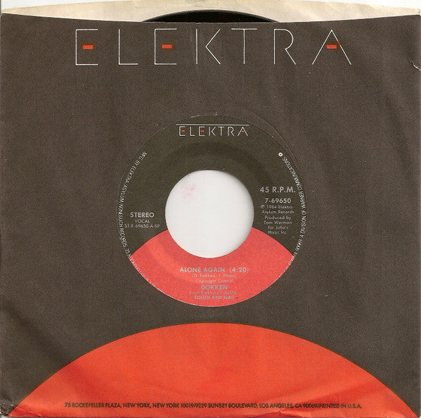 Alone Again/ Tooth And Nail