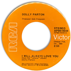 I Will Always Love You/ Lonely Comin' Down