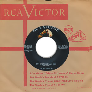 Oh Lonesome Me/ I Can't Stop Lovin' You