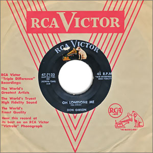 Oh Lonesome Me/ I Can't Stop Lovin' You