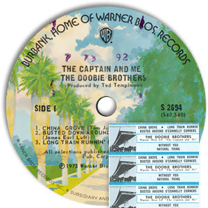 The Captain And Me (7-inch Album)