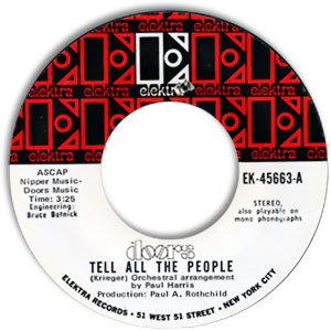 Tell All The People/ Easy Ride