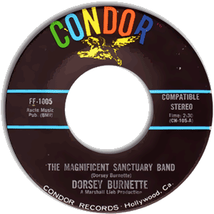The Magnificent Sanctuary Band/ Can't You See It Happening