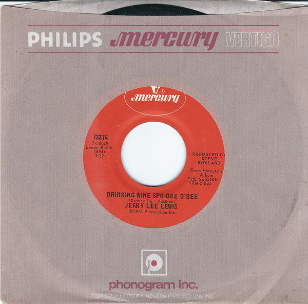 Drinking Wine Spo-Dee O'Dee/ Rock & Roll Medley