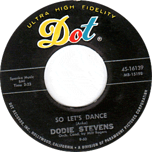 So Let's Dance/ Am I Too Young