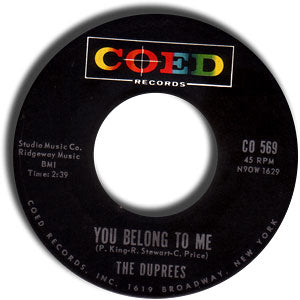 You Belong To Me/ Take Me As I Am