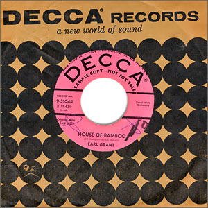 House of Bamboo/ Two Loves Have I