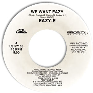 We Want Eazy/ Eazy-er Said Than Dunn