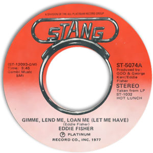 Gimme, Lend Me, Loan Me (Let Me Have)/ Cosmic Blues
