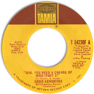 Girl You Need A Change Of Mind (Part 1)/ (Part 2)