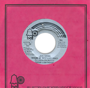 Love Grows (Where My Rosemary Goes)/ Every Lonely Day