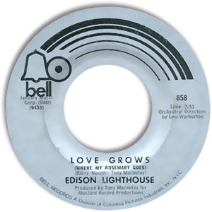 Love Grows (Where My Rosemary Goes)/ Every Lonely Day