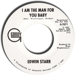 I Am The Man For You Baby