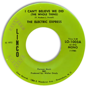 I Can't Believe We Did (The Whole Thing)/ Bee Pee