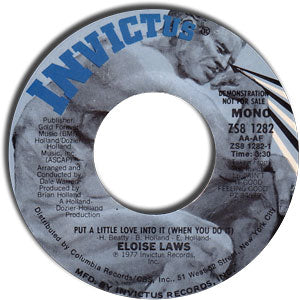 Put A Little Love Into It (When You Do It)