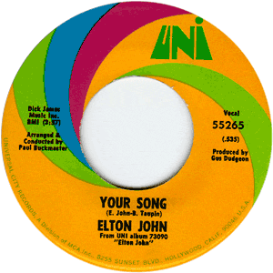 Your Song/ Take Me to the Pilot