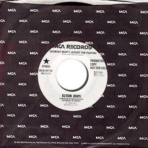 Saturday Night's Alright For Fighting/ Jack Rabbit - Whenever You're Ready