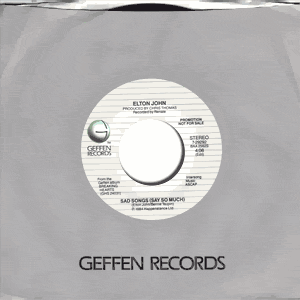 Sad Songs (Say So Much)/ A Simple Man