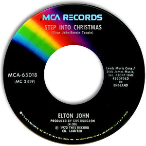 Step Into Christmas/ Ho Ho Ho (Who'd Be A Turkey At Christmas)