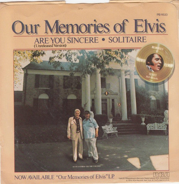 Are You Sincere/ Solitare