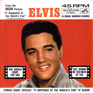 One Broken Heart For Sale/ They Remind Me Too Much Of You