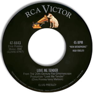 Love Me Tender/ Any Way You Want Me (That's How I Will Be)