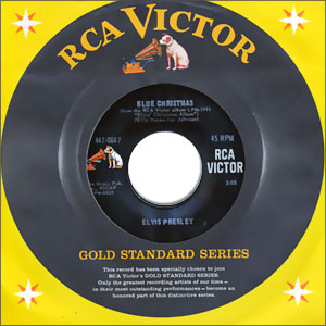 Blue Christmas/ Santa Claus Is Back In Town