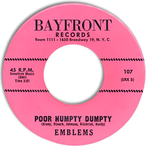 Poor Humpty Dumpty/ Would You Still Be Mine