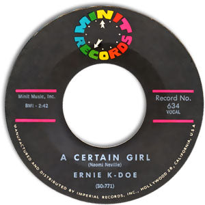 A Certain Girl/ I Cried My Last Tear