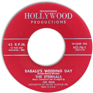 Babalu's Wedding Day/ My Girl