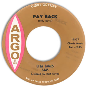 Pay Back/ Be Honest With Me