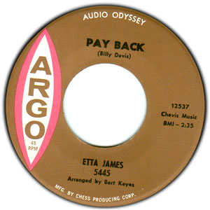 Pay Back/ Be Honest With Me