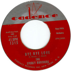 Bye Bye Love/ I Wonder If I Care As Much