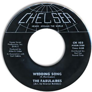 Wedding Song/ Lonely Days, Lonely Nights