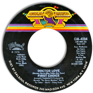 Doctor Love/ I Love You More Than Before