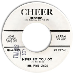 Never Let You Go/ That Was The time