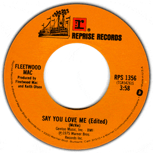 Say You Love Me/ Monday Morning