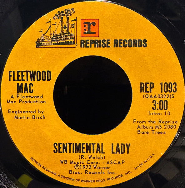 Sentimental Lady/ Sunny Side of Heaven