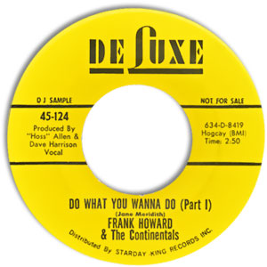 Do What You Wanna Do (Part I)/ (Part II)