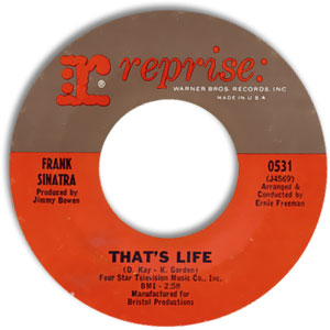 That's Life/ The September of My Years