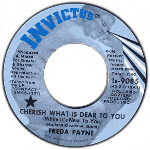 Cherish What Is Dear To You (While It's Near To You)/ The World Don't Owe You A Thing