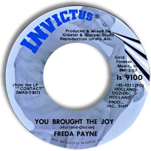 You Brought the Joy/ Suddenly It's Yesterday