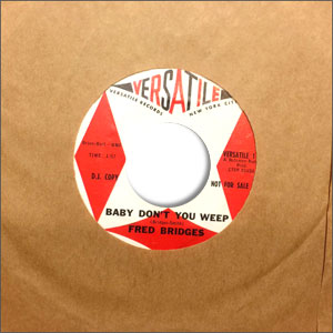 Baby Don't You Weep/ It Must Be Love