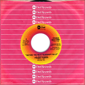 Before The Next Teardrop Falls/ Waiting for Your Love